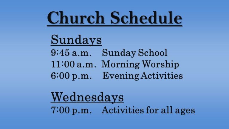 Church Schedule Spring 2024 768x432 